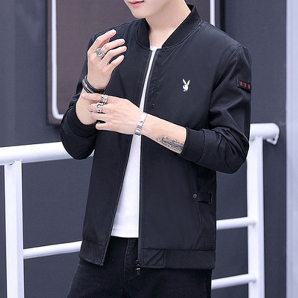 

очень большой код m-8xl геометрический узор осенью тонкий мужской и женской спортивной высокого качества мужской спортивная куртка мода молн, Black;brown