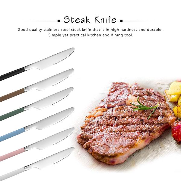 

stainless steel flatware western food tableware knife flatware knife western tableware steak knife for kitchen tools