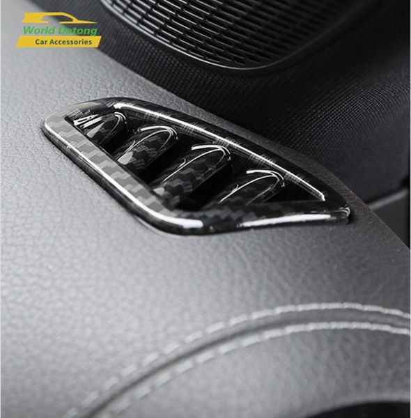 

car dashboard air vent outlet cover abs trim for - a-class a180 a200 a250(v177/w177) 2018 2019