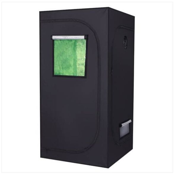

90x90x180cm home use dismountable hydroponic plant growing tent with window
