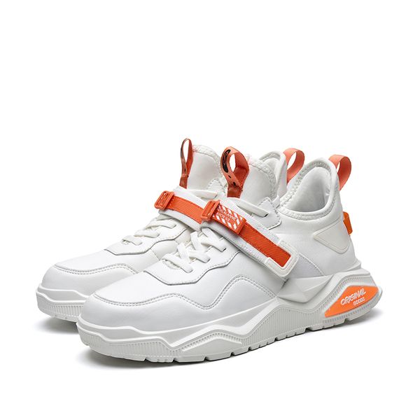 

new 2019 west vintage dad sneakers mens casual shoes men shoes leather fashion white winter men sneakers woodland, Black