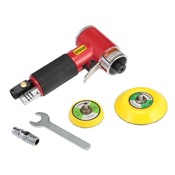 

2 / 3 inch high-speed pneumatic sanding machine air sander with push switch and sanding pad for polishing grinding tool 15000rmp