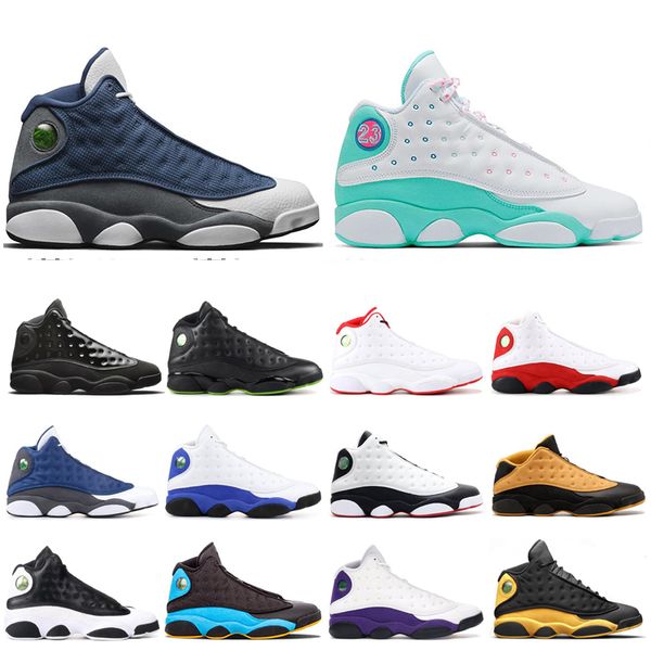 

new 13 13s men basketball shoes island green bred chicago flint 13s melo dmp playoff hyper royal he got game sneakers 713