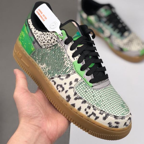 

1 1s низкий кроссовки премиум красный кора snake браун ящерица texture открытый повседневная обувь спортивные кроссовки мужские женские крос
