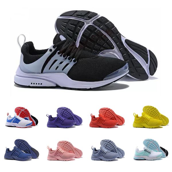 

designer presto men women running shoes yellow black white red mens trainers sports sneakers size 36-45 outdoors ing