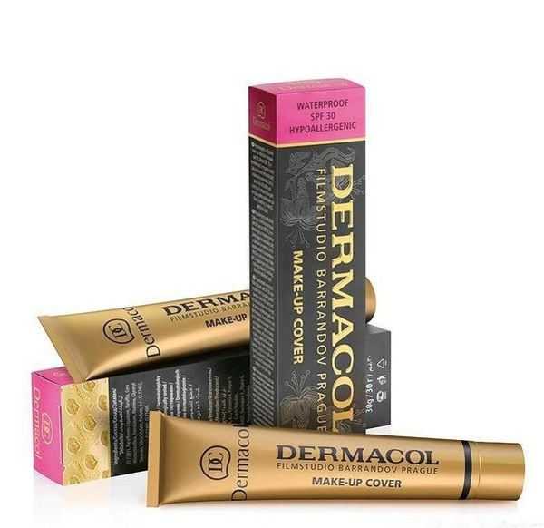 Alta qualidade! Capa de maquiagem de corretora de capa de maquiagem Extreme Coberting Foundation Foundation Hipoalergênico impermeável 30g Tatoo Brandd Skin Sogal