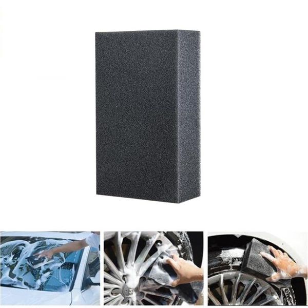 

2pcs автомобиль автомобиль уход пена многоцелевой щетка для мытья губка pad очистка инструмента для автомобилей детализация care отмыть