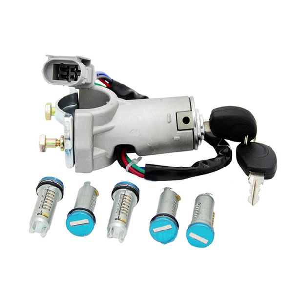 

1 set ignition switch lock barrel+door lock set for iveco daily 2000-2006 m8617