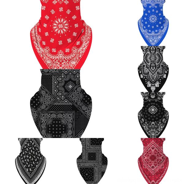 

nhgzv new men women sports masks magic scarf head band mask neck warmer cycling bike bicycle riding head outdoor face scarf scarves, Black