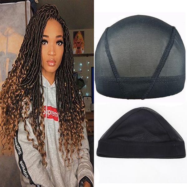 Spandex Mesh Dome Wig Cap Easier Sew In Hair Stretchable Weaving