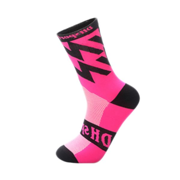

men socks casual women printed 1 pair warmer sports footwear basketball, Black