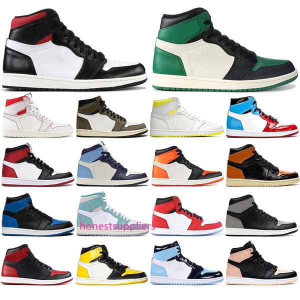 

with socks 2020 mens basketball shoes 1s obsidian unc fearless first class fligh 1 mocha backboard sport sneaker trainer size 36-46