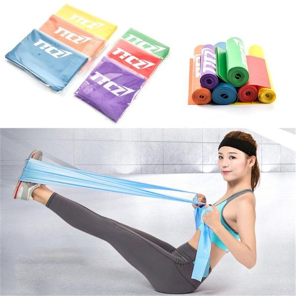 

yoga resistance rubber bands indoor outdoor fitness rubber equipment pilates sport training workout elastic bands