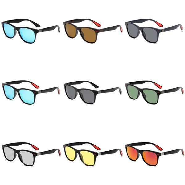 

европейский мода женщины мужчины ретро солнцезащитные очки черного цвета толстая рамка солнцезащитные очки очки color film adumbral очки # 7, White;black