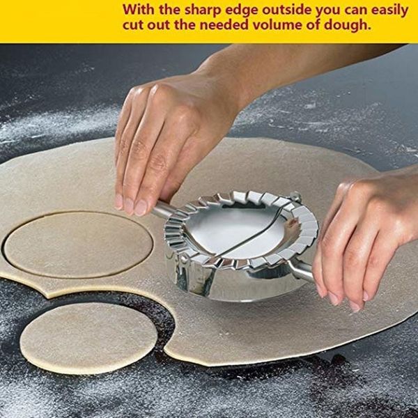 

pastry tool dumpling maker wraper dough pie ravioli cutter mould kitchen gadget cookingtools dumpling jiaozi maker device new