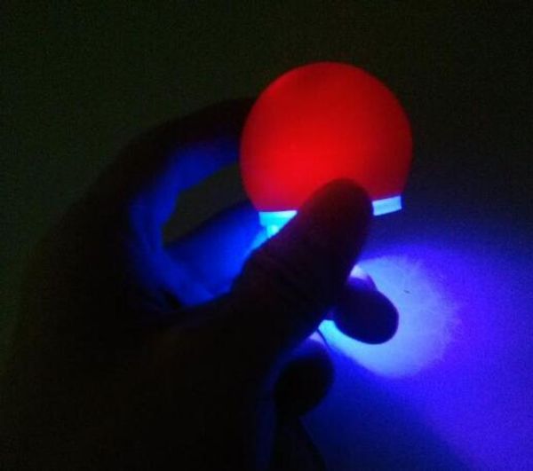 120 pz/lotto Light Up Cute Clown Nose LED Red Nose Magic Nose per Halloween Party Cosplay Accessorio decorativo