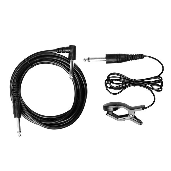 

2pc guitar universal pickup clip cable audio violin musical instrument