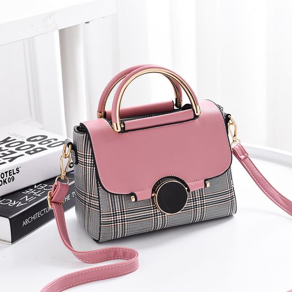 

Pink sugao designer handbags women luxury crossbody bags messenger shoulder handbags brand bag high quality pu leather handbag fashion tote