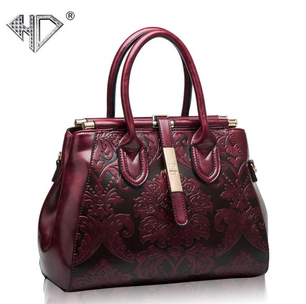 

europe and the united states 2020 new fashion leather handbags elegant retro style handbags large-capacity fashion shoulder diagonal handbag