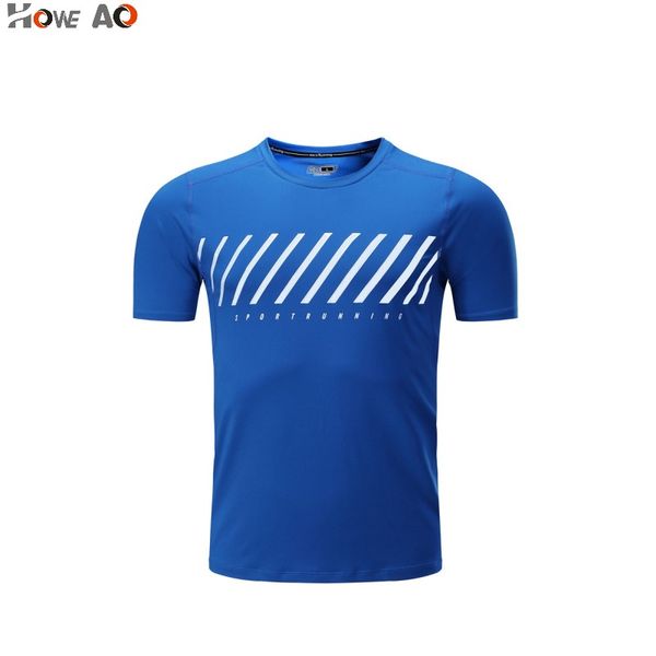 

howe ao men's running shirt, breathable gymnasium vest, men's fitness, fitness, quick-drying sweater, Black;blue