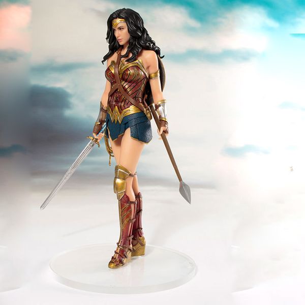

dc comics wonder woman фигурка игрушки кукла 19 см dc лига справедливости artfx принцесса диана статуя коллекция модель фигурку игрушки