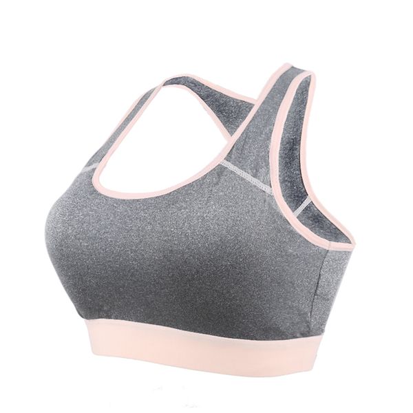 

sports bra high stretch breathable fitness women padded for running yoga gym seamless crop bra gradient sport, White;black