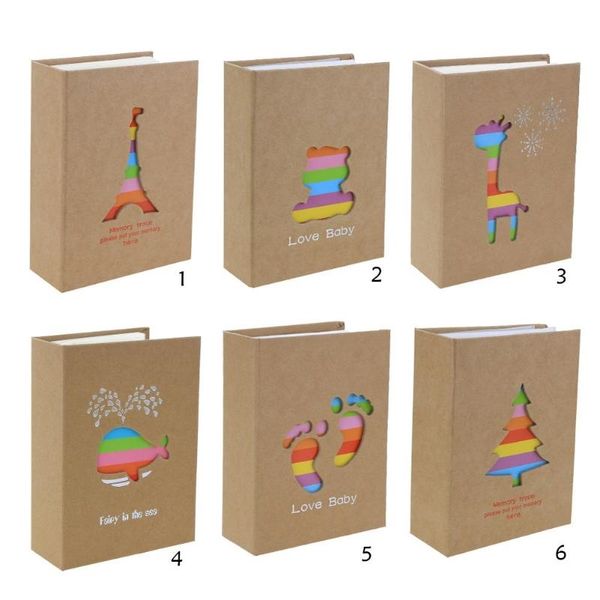 

new p album 100/200 sheets insert page 5/6 inch instant picture storage frame children lovers wedding memory diy book gifts other home d