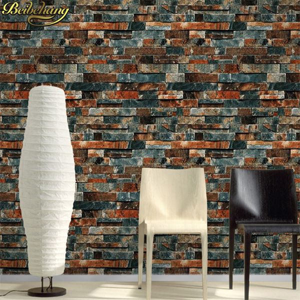 

3d wallpaper stone brick design background wall pvc wallpaper waterproof papel de parede tapete rolls wall paper