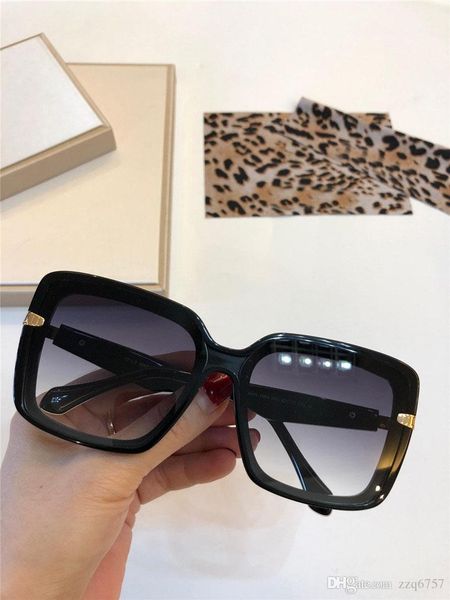 

последние продажи популярного модельера солнцезащитных очков квадратной оправы высшего качества 1094 анти-uv400 объектив с оригинальной коро, White;black