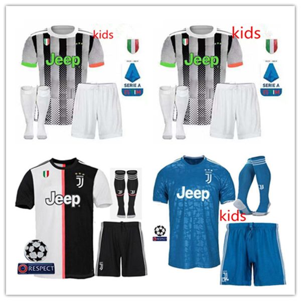 

New 2019 2020 fourth ronaldo palace juventu occer jer ey 19 20 juve home de ligt dybala higuain buffon futbol maillot football hirt, Black;yellow