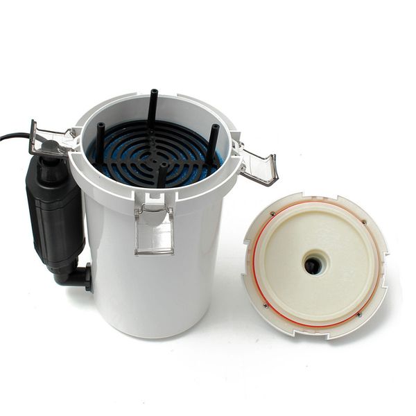 

hw-602b aquarium fish tank external ultra-quiet canister filter table fish tank outer filtration system 220-240v 6w 400l/h