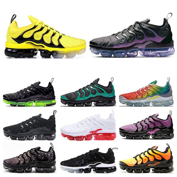 

new men women running shoes rainbow bumblebee active fuchsia eagles triple black white women sports sneakers size 36-45