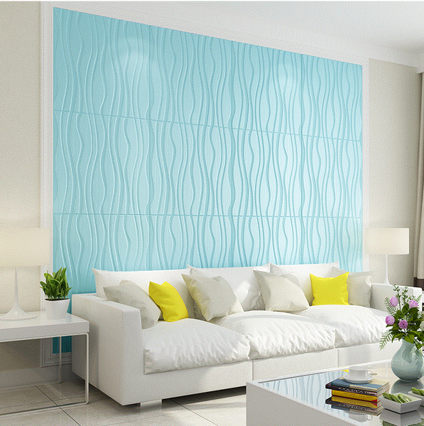 

wall stickers 3d water ripple foam self-adhesive soft pack sticker for living room bedroom children tv background wallpaper