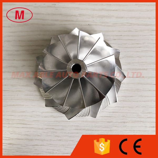 

td05h reverse 11+0 blades 54.06/71.40mm high performance turbocharger billet/milling/aluminum 2618 compressor wheel