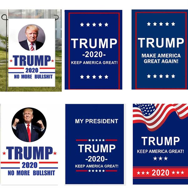 

30 * 45 см трамп сад флаги 30 * 45 см президент всеобщие выборы баннер 2020 трамп флаг полиэстер вымпел баннер флаги сад флаги hh9-2154