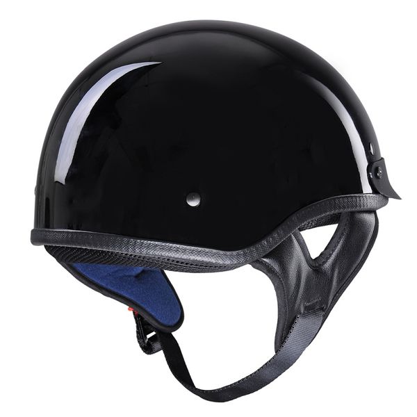 

s m l xl vintage half open face dot approved motorcycle helmet for man and woman