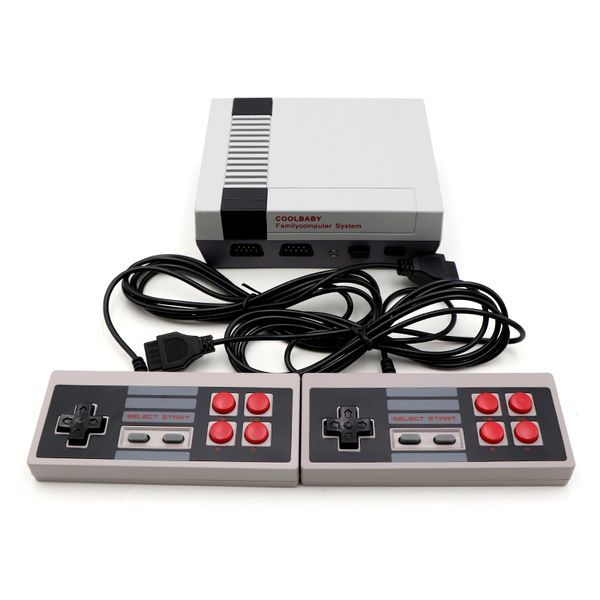 

coolbaby mini tv video handheld portable game console 620 games player 8 bit entertainment for nes classic nostalgic host small box