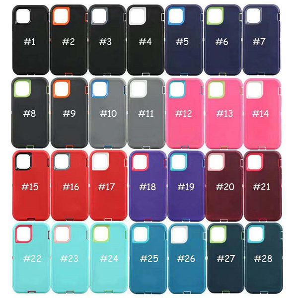 

dual layers hybrid armor commuter defender cases for iphone 11 pro max xr xs max 8 7 samsung s10 plus note 10 plus