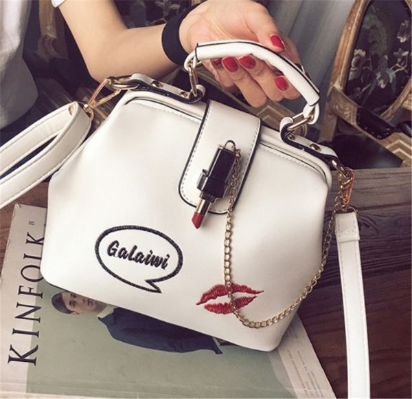 

simple versatile single shoulder bags embroidered lipstick handbag messenger bag5 ph-cfy2001122