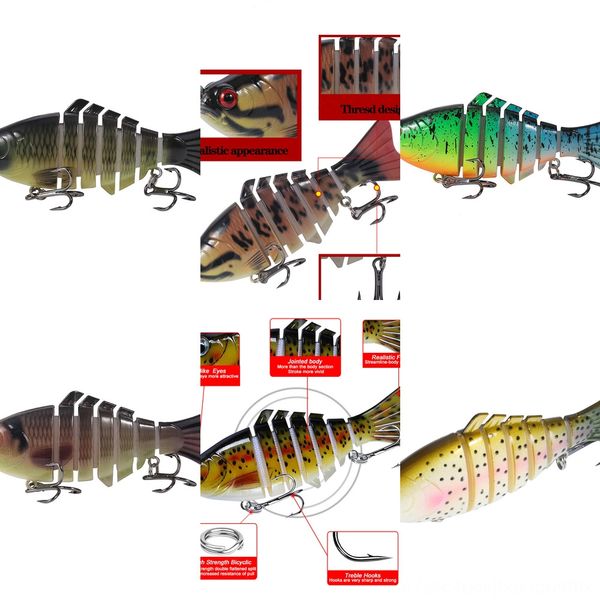

htfc3 bait fishing luresluya fake bait insect outdoors soft arp grass carp bait 10cm long