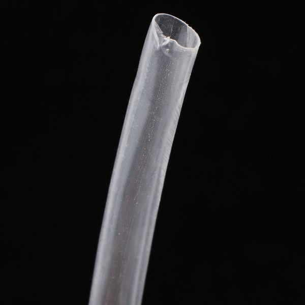 

clear transparent heat shrink tubing wrap cable wire sleeve diameter 5mm x 1m