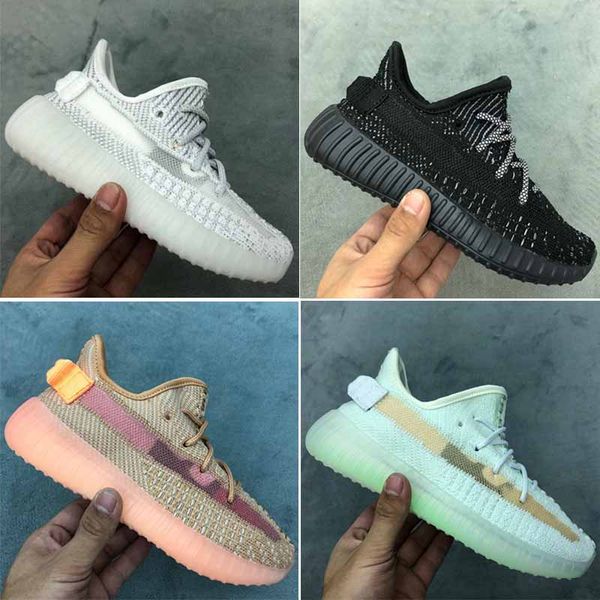 

Дети Дети Глина Кроссовки Boy Girl Baby Гиперпространство Trfrm OG Аутентичный Тренер Kanye Beluga Статические Samba West Кроссовки Обувь Eur24-35