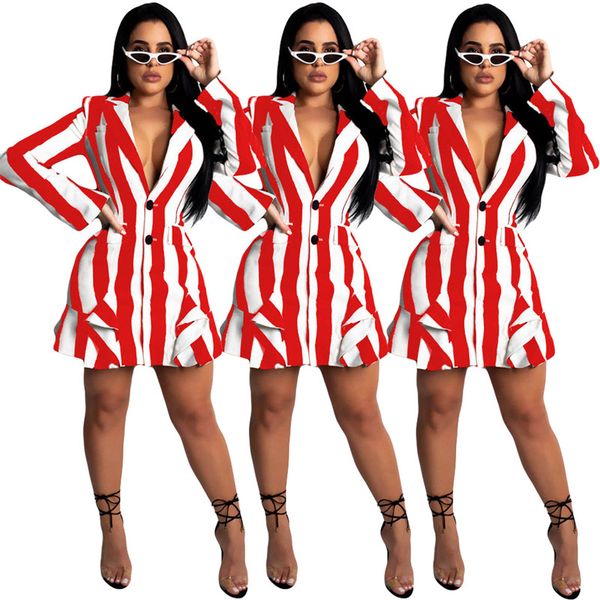 

черное белое полосатое сексуальное облегающее платье женщины отложным воротником с длинным рукавом платье-футляр элегантные пуговицы с оборк, White;black