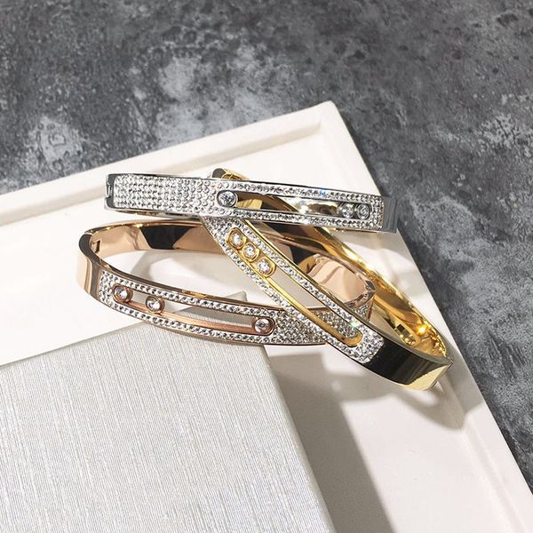 

Новый Роскошный Дизайн Горный Хрусталь Браслет Европа Стиль Мода Алмаз Браслеты Дамы Подвески Браслеты Женские Качества Ювелирных Изделий Партии Подарки