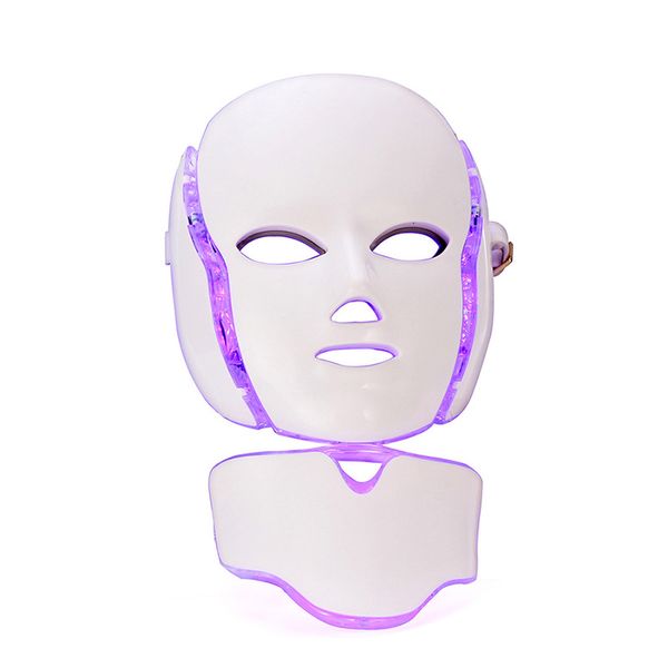 

горячая маска шеи сид подмолаживания кожи терапией света сид с 7 цветами для домашней пользы спы