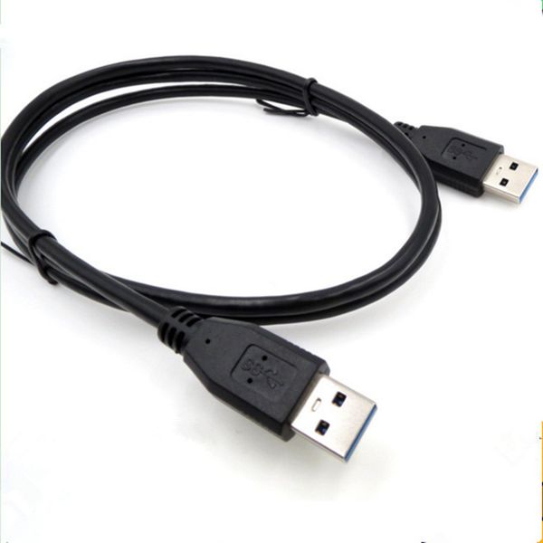 

full black copper cable usb3.0 male to male usb 3.0 a / a test for high-speed hard wire 0.5 m