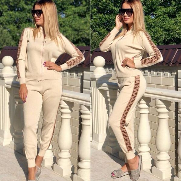 

Fa hion cotton blend women hooded track uit long leeve top long pant et ca ual hoodie outfit port wear weat uit new arrival, Black