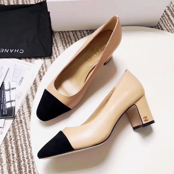 

new real leather brand design woman high heel dress shoes party fashion girl pointed wedding shoes high heel sandals, Black
