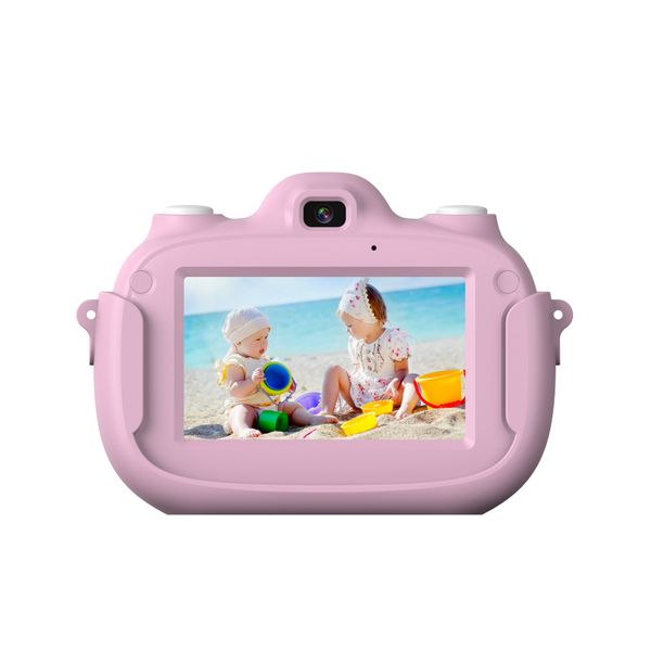 

children camera 3-inch hd display screen front and rear dual-press screen 32gb capacity expansion camera with wifi flash light p