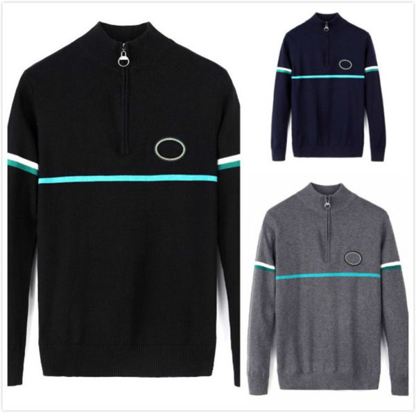 

mens designer sweater crocodile mens sweaters pullover luxury thicken warm zipper classic brand cm2 nktvy2r, White;black